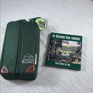 Hollywood Bowl Gift Set NEW Picnic at Ascot insulated wine bag & Cookbook
